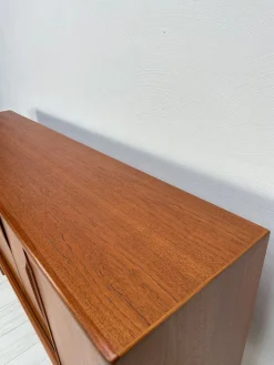 Dänisches Mid-Century Teak Highboard von Axel Christensen für Aco Møbler, 1960er