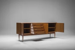 Dänisches Sideboard aus Teak von Gunnar Nielsen für Tibergaard, 1960er
