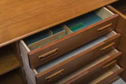 Dänisches Sideboard aus Teak von Gunnar Nielsen für Tibergaard, 1960er