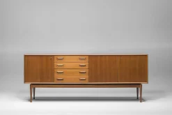 Dänisches Sideboard aus Teak von Gunnar Nielsen für Tibergaard, 1960er