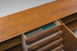 Dänisches Sideboard aus Teak von Gunnar Nielsen für Tibergaard, 1960er