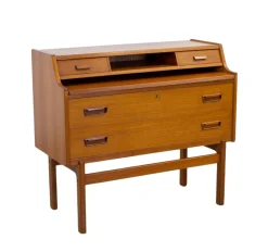 Dänisches Teak Büro von Arne Wahl Iversen für Vinde Mobelfabrik, 1960er
