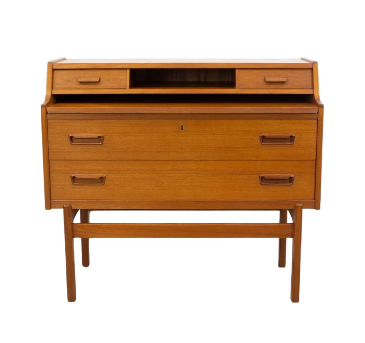 Dänisches Teak Büro von Arne Wahl Iversen für Vinde Mobelfabrik, 1960er