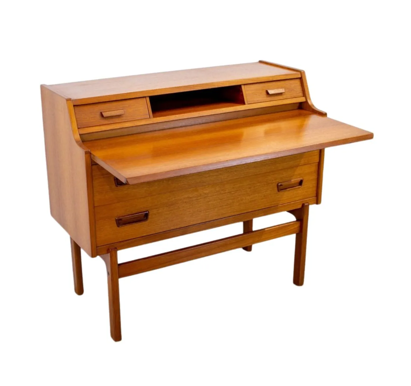 Dänisches Teak Büro von Arne Wahl Iversen für Vinde Mobelfabrik, 1960er