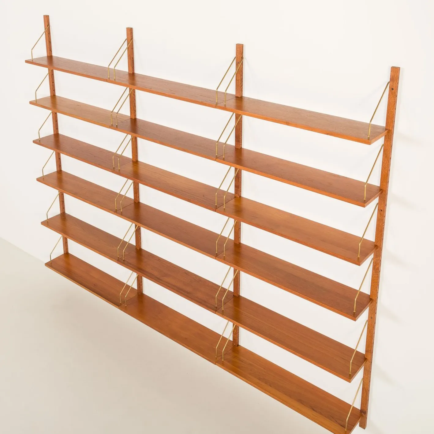 Dänisches Teak Regalsystem von Randers, Denmark, 1960er