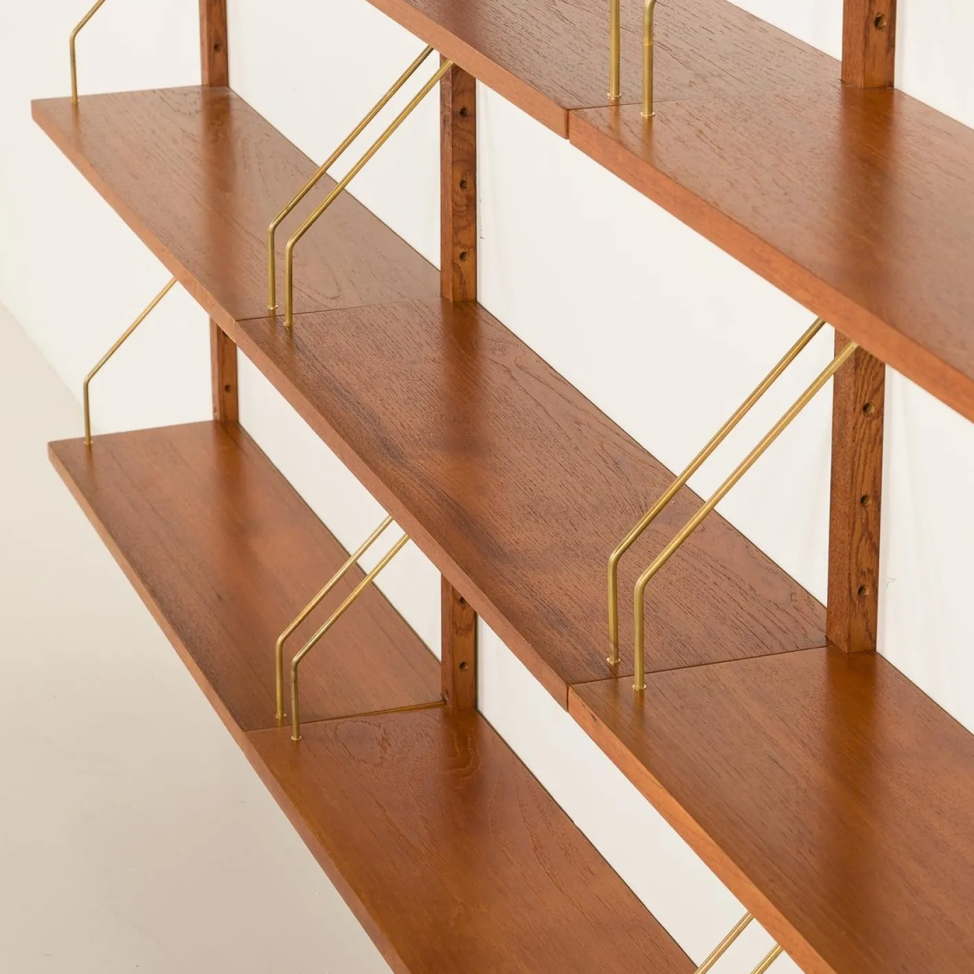 Dänisches Teak Regalsystem von Randers, Denmark, 1960er