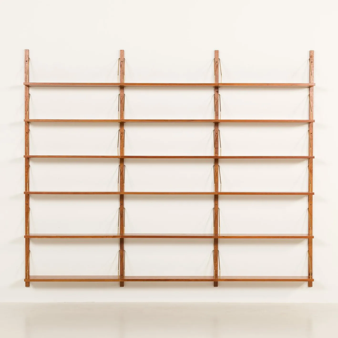 Dänisches Teak Regalsystem von Randers, Denmark, 1960er