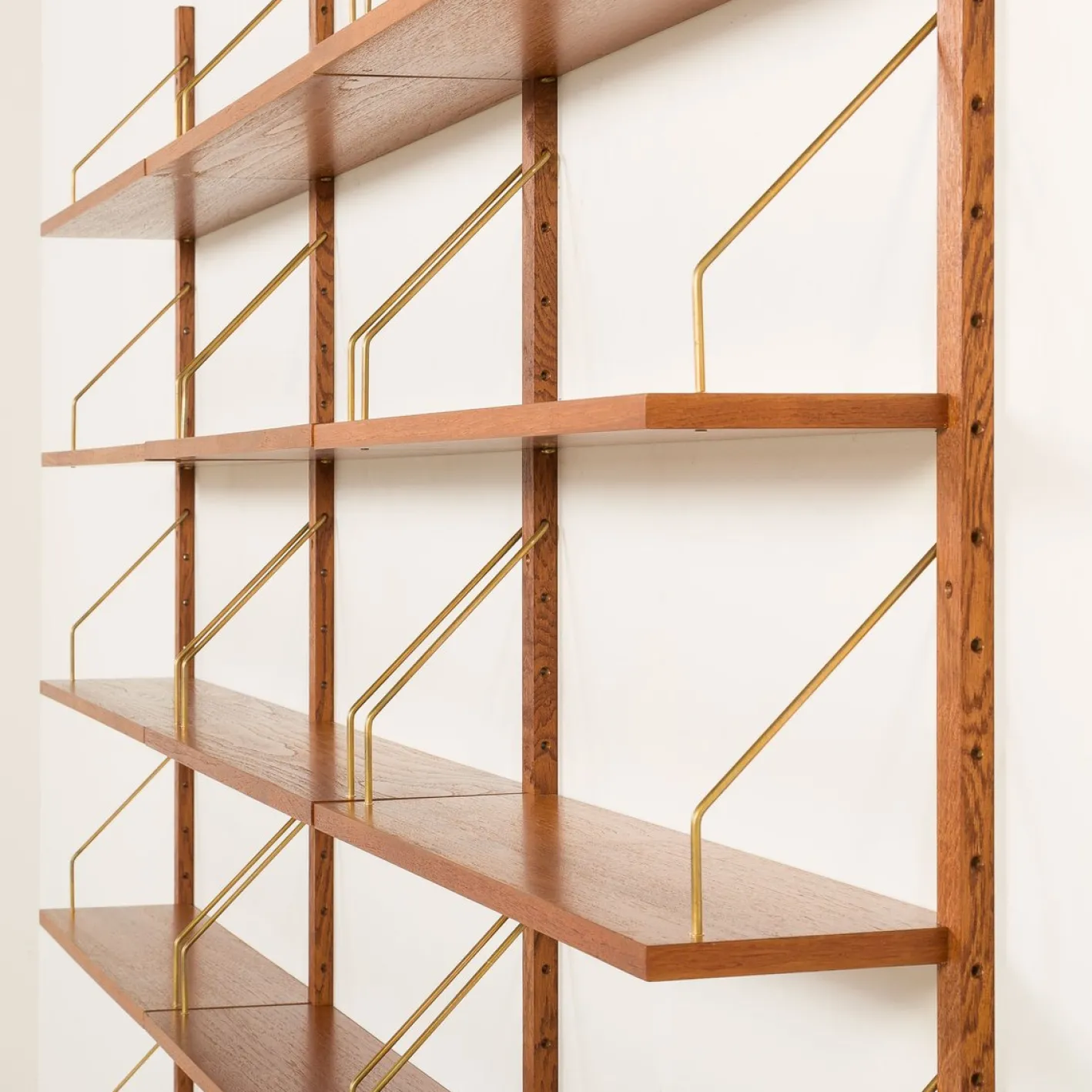 Dänisches Teak Regalsystem von Randers, Denmark, 1960er