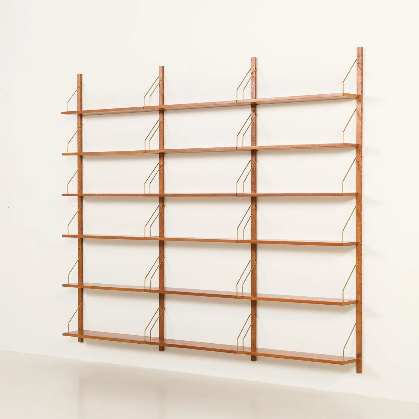 Dänisches Teak Regalsystem von Randers, Denmark, 1960er