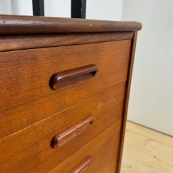 Dänisches Vintage Bücherregal aus Teak, 1960