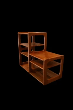 Dänisches Vintage Bücherregal aus Teak von Dyrlund, 1960er