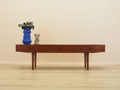 Dänisches Vintage Lowboard aus Teak, 1960er