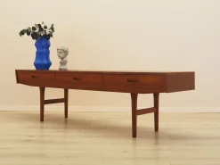 Dänisches Vintage Lowboard aus Teak, 1960er