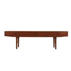 Dänisches Vintage Lowboard aus Teak, 1960er