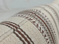 Dänisches Vintage 3-Sitzer Sofa aus Wolle & Eichenholz in Beige, 1970er