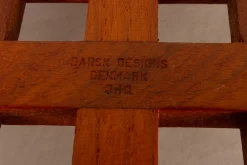 Dänisches Vintage Tablett aus Teak & Glas von Jens Quistgaard für IHQ Dansk Designs, 1960er
