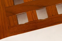 Dänisches Vintage Tablett aus Teak & Glas von Jens Quistgaard für IHQ Dansk Designs, 1960er
