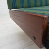 Dänisches Vintage Tagesbett aus Wolle & Teakholz, 1970er