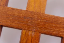 Dänisches Vintage Teak Tablett mit Glasschalen von Jens Harald Quistgaard, 1960er, 7er Set