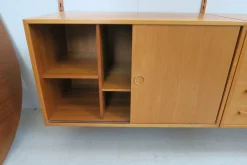 Dänisches Wandregal aus Teak von FM Møbler, 1960er