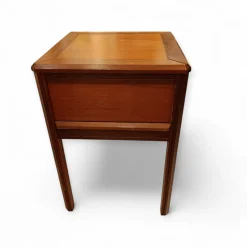Dänische Telefonbank aus Teak, 1960er
