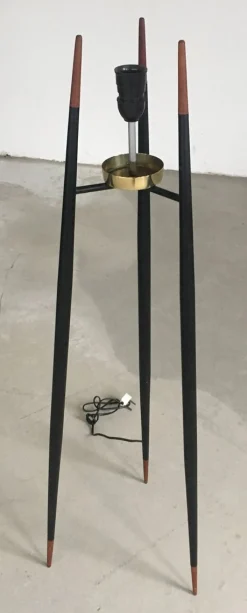 Dänische Tripod Stehlampen von Svend Aage Holm Sørensen für Holmegaard, 1950er, 2er Set