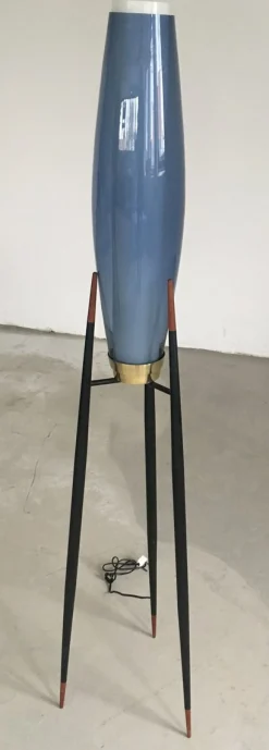 Dänische Tripod Stehlampen von Svend Aage Holm Sørensen für Holmegaard, 1950er, 2er Set