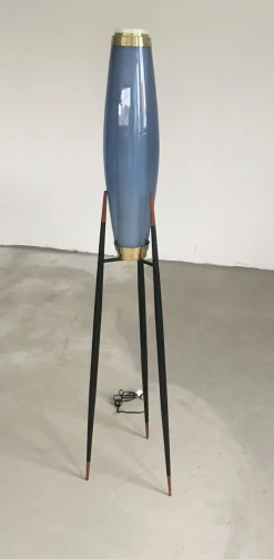 Dänische Tripod Stehlampen von Svend Aage Holm Sørensen für Holmegaard, 1950er, 2er Set