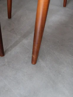 Dänische Vintage Esszimmerstühle aus Teak von Johannes Andersen für Uldum Møbelfabrik, 1960er, 6er Set