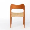 Dänische Vintage Esszimmerstühle von Arne Hovmand-Olsen für Mogens Kold, 1960er, 6er Set