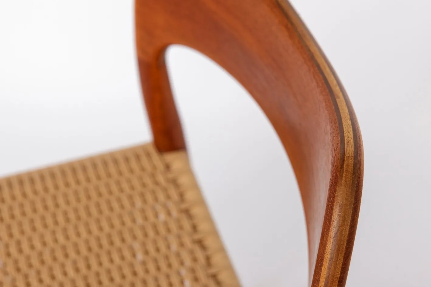 Dänische Vintage Esszimmerstühle von Arne Hovmand-Olsen für Mogens Kold, 1960er, 6er Set