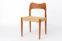Dänische Vintage Esszimmerstühle von Arne Hovmand-Olsen für Mogens Kold, 1960er, 6er Set