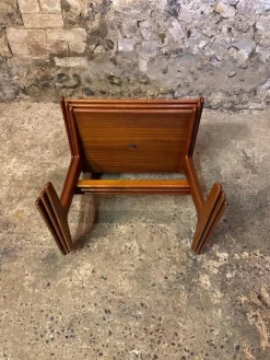 Dänische Vintage Teak Satztische von Mogens Kold, 1960, 3er Set