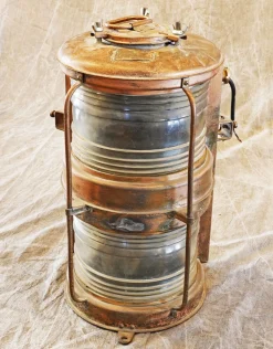 Dock Lens Bootsdecklampe von Norton Sento, 1953