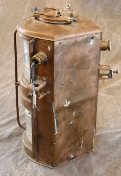 Dock Lens Bootsdecklampe von Norton Sento, 1953