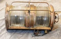 Dock Lens Bootsdecklampe von Norton Sento, 1953