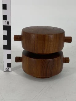 Doppelfass Salz- und Pfeffermühle von Jens Quistgaard für Dansk, 1950er, 2er Set