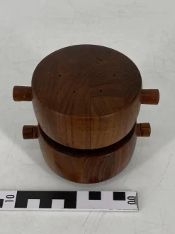 Doppelfass Salz- und Pfeffermühle von Jens Quistgaard für Dansk, 1950er, 2er Set