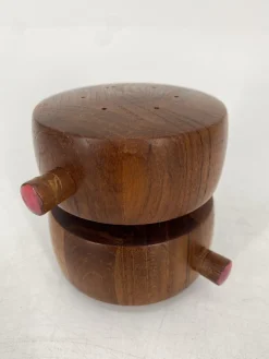Doppelfass Salz- und Pfeffermühle von Jens Quistgaard für Dansk, 1950er, 2er Set