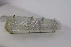 Doppelrohr Wandlampe von JT Kalmar für Kalmar, 1950er