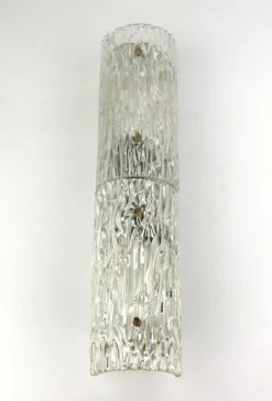 Doppelrohr Wandlampe von JT Kalmar für Kalmar, 1950er