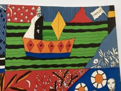 Dorothy Iannone, Merlin and the Lady Vivian, 1973, Farblithographie