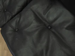 Drei-Sitzer Sofa aus Palisander und Leder von Gunnar Myrstrand für Källemo, 1960er