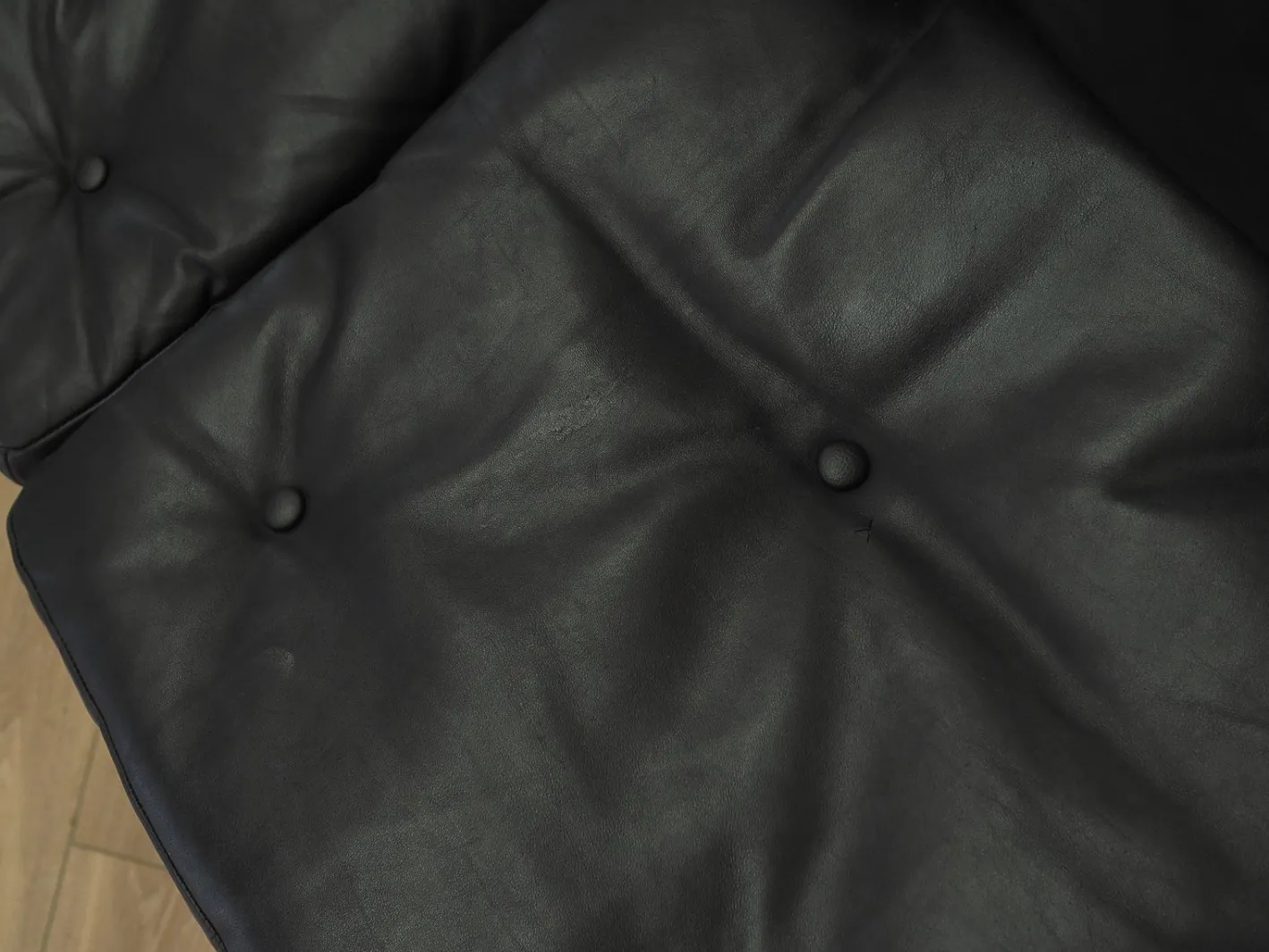Drei-Sitzer Sofa aus Palisander und Leder von Gunnar Myrstrand für Källemo, 1960er