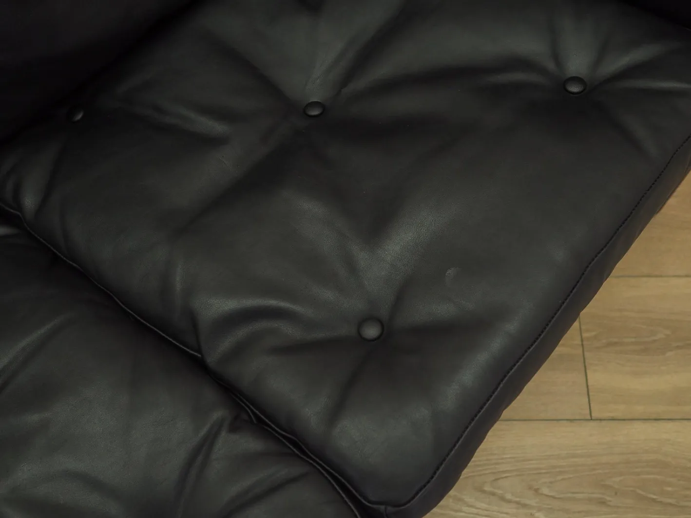 Drei-Sitzer Sofa aus Palisander und Leder von Gunnar Myrstrand für Källemo, 1960er