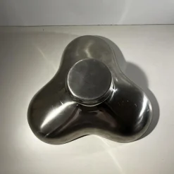 Dreiteilige Schale aus Edelstahl von Karim Rashid für Georg Jensen, Dänemark, 1970er