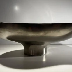 Dreiteilige Schale aus Edelstahl von Karim Rashid für Georg Jensen, Dänemark, 1970er