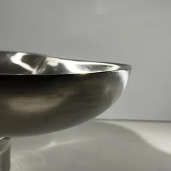 Dreiteilige Schale aus Edelstahl von Karim Rashid für Georg Jensen, Dänemark, 1970er