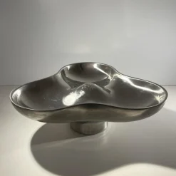Dreiteilige Schale aus Edelstahl von Karim Rashid für Georg Jensen, Dänemark, 1970er