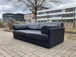 DS 76 Ledersofa von de Sede, 2er Set